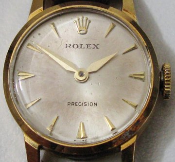 Rolex Precision - Vintage dameur i kasse af 18 kt. | ebuy.dk