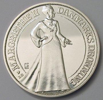 200 FINSØLV 1997 Dronningens års regeringsjubilæum ebuy.dk
