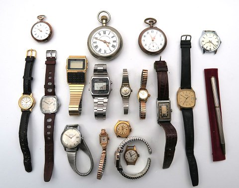 Lot diverse gamle og vintage armbåndsure (19) | ebuy.dk