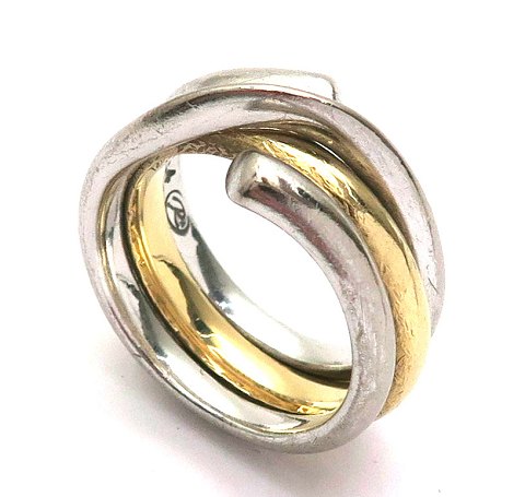 Georg Jensen af 18 kt. guld og hvidguld *Magic* NEDSAT | ebuy.dk